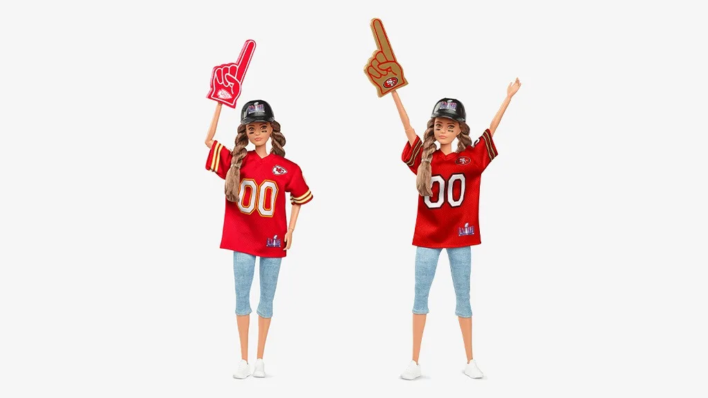 Estos nuevos productos del Super Bowl de Mattel Creations están listos para el día del juego