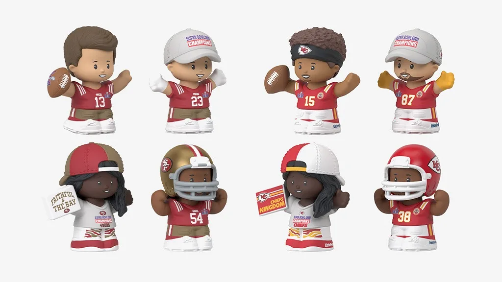 Estos nuevos productos del Super Bowl de Mattel Creations están listos para el día del juego