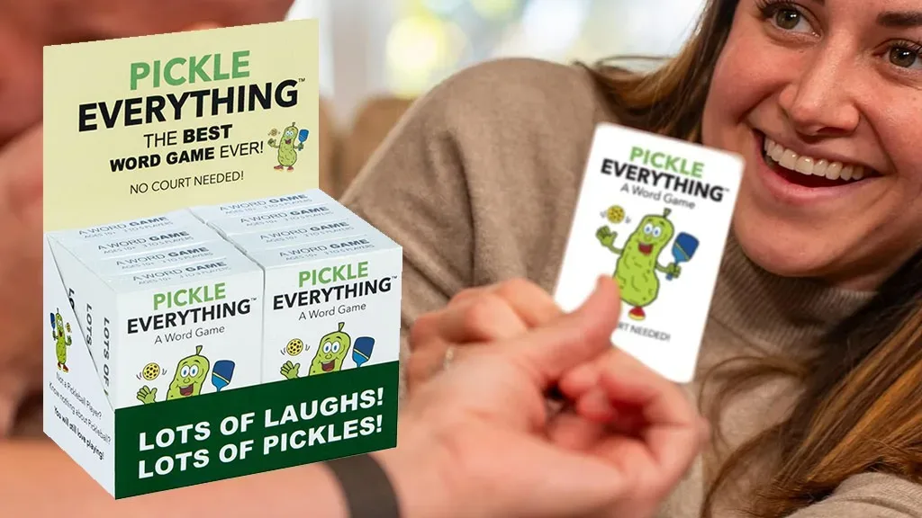 No necesitas jugar al pickleball para jugar a todo tipo de juegos de pickle