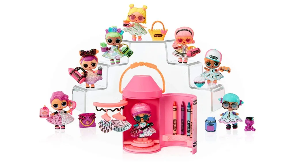 La colaboración entre MGA Entertainment y Crayola L.O.L. Surprise! finalmente ha comenzado