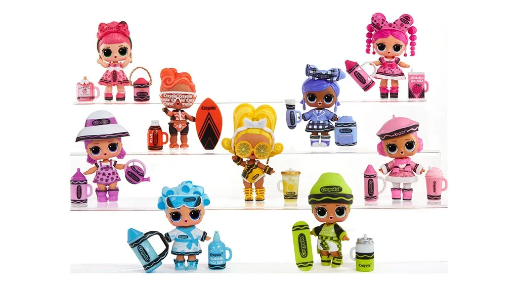 La colaboración entre MGA Entertainment y Crayola L.O.L. Surprise! finalmente ha comenzado