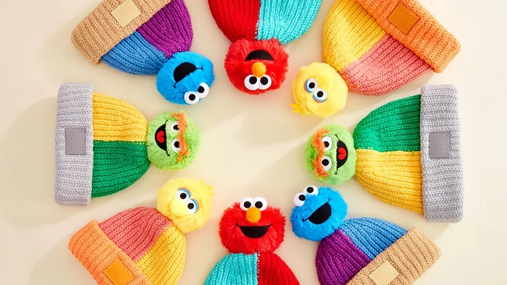 Los niños no pasarán frío con los gorros de Sesame Street de Love Your Melon