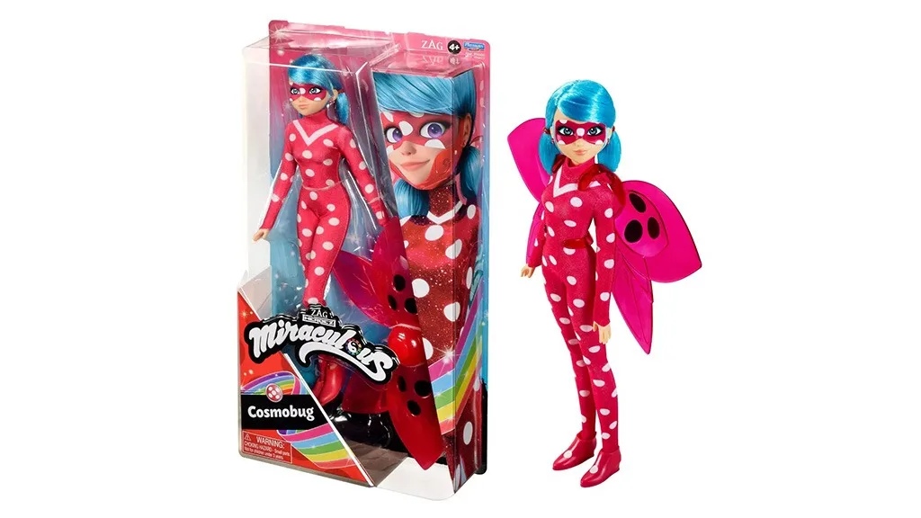 Presentación de juguetes: Playmates Toys Miraculous dolls - Cosmobug