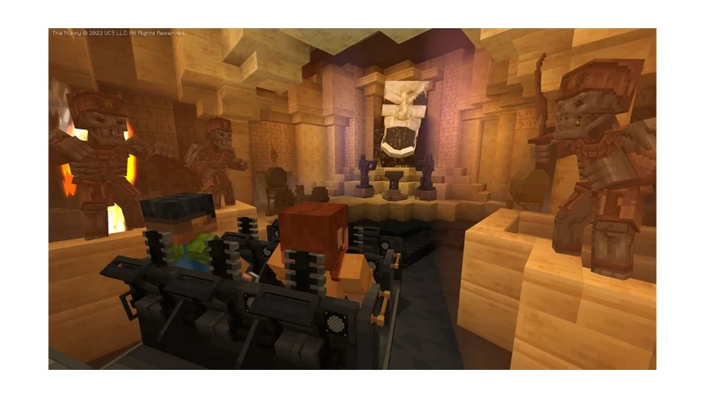 ¡Explora Universal Studios a través de un nuevo mapa de Minecraft!