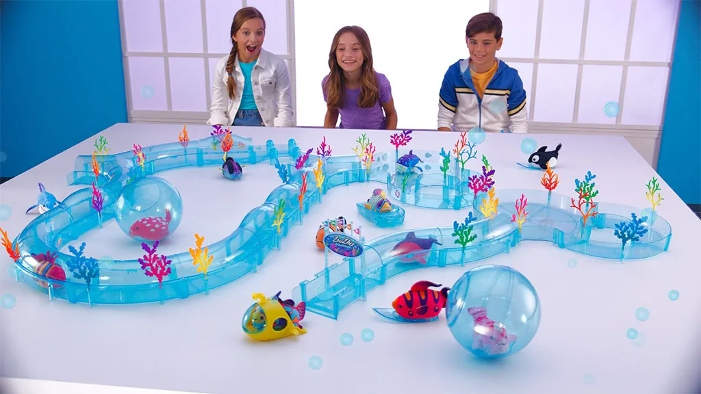 Presentación de juguetes: Cepia Zhu Zhu peces de acuario y sets de juego