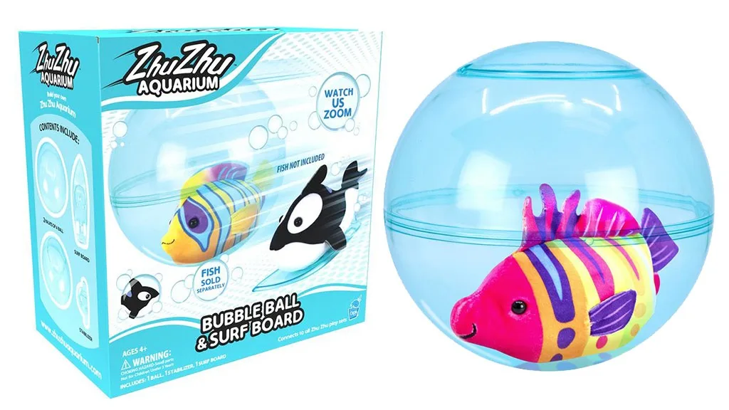 Presentación de juguetes: Cepia Zhu Zhu peces de acuario y sets de juego