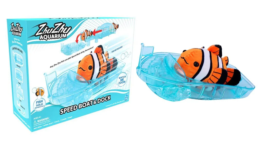 Presentación de juguetes: Cepia Zhu Zhu peces de acuario y sets de juego