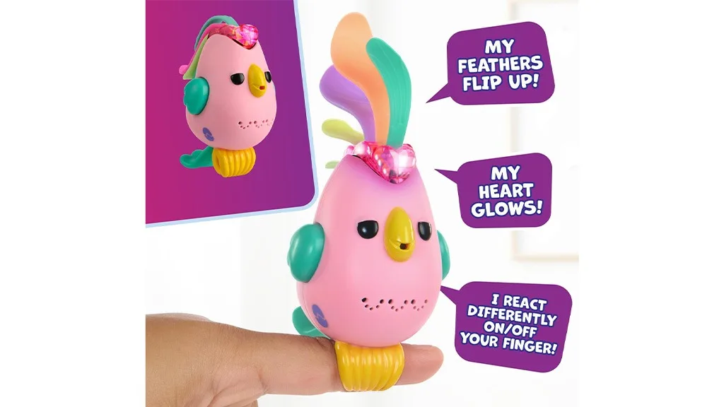 Los niños no podrán dejar de lado estas nuevas aves Fingerlings Sweet Tweets
