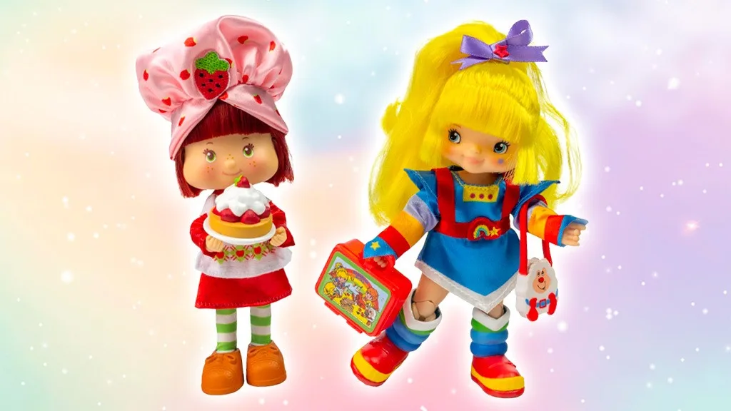Presentación de juguetes: Rainbow Brite y Strawberry Shortcake muñecas de moda de 5,5 pulgadas de The Loyal Subjects