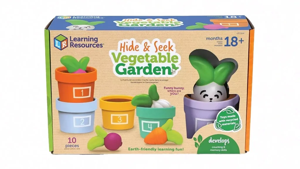 Demostración de juguetes: Learning Resources huerto de verduras oculto y buscador