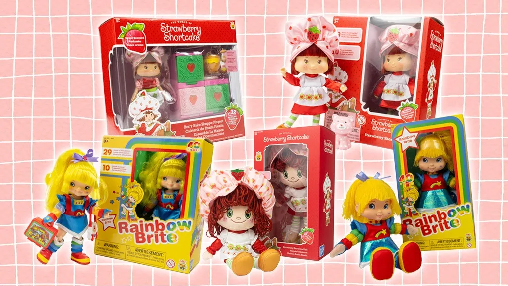 Amplía tu colección con estas muñecas de Rainbow Brite y Strawberry Shortcake