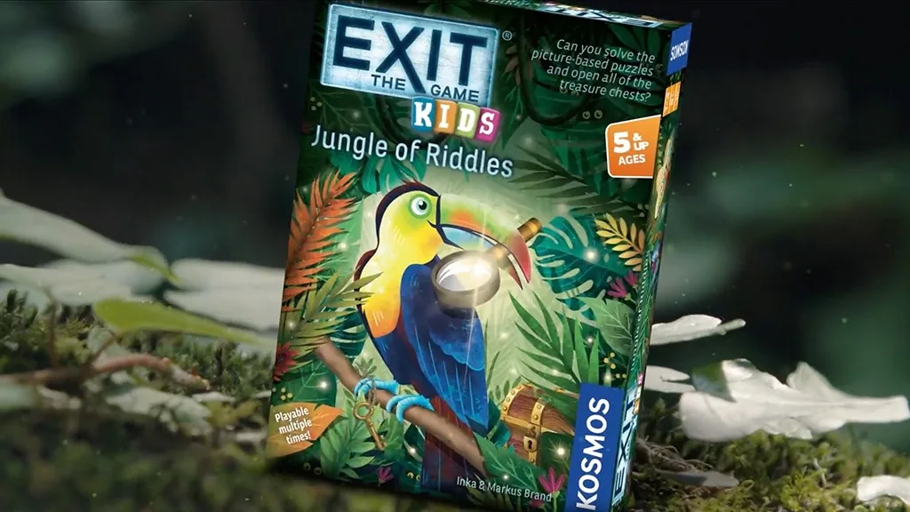 Presentación de juguetes: Kosmos EXIT: Kids – El misterio de la jungla
