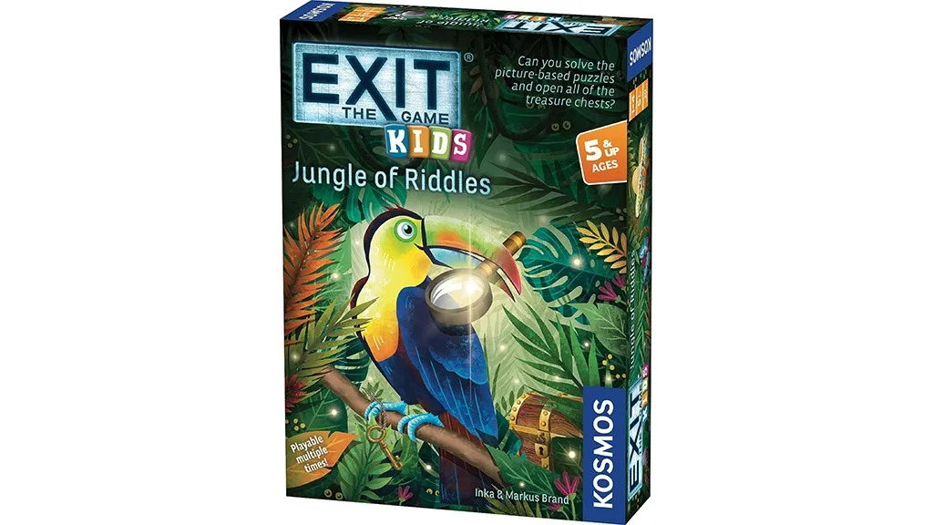Presentación de juguetes: Kosmos EXIT: Kids – El misterio de la jungla