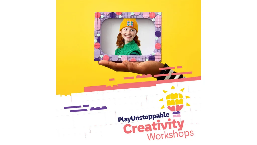 Los talleres de creatividad gratuitos de LEGO inspirarán a los jóvenes creadores