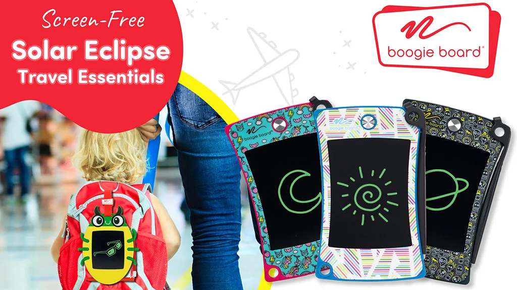 Boogie Board, que entretiene a los niños durante los viajes