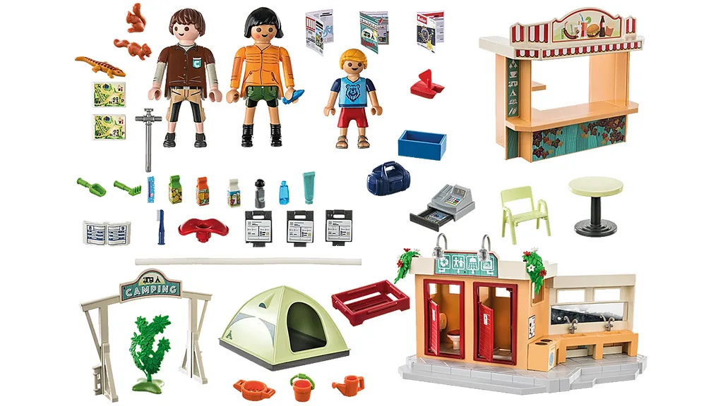 Presentación de juguetes: Campamento Playmobil