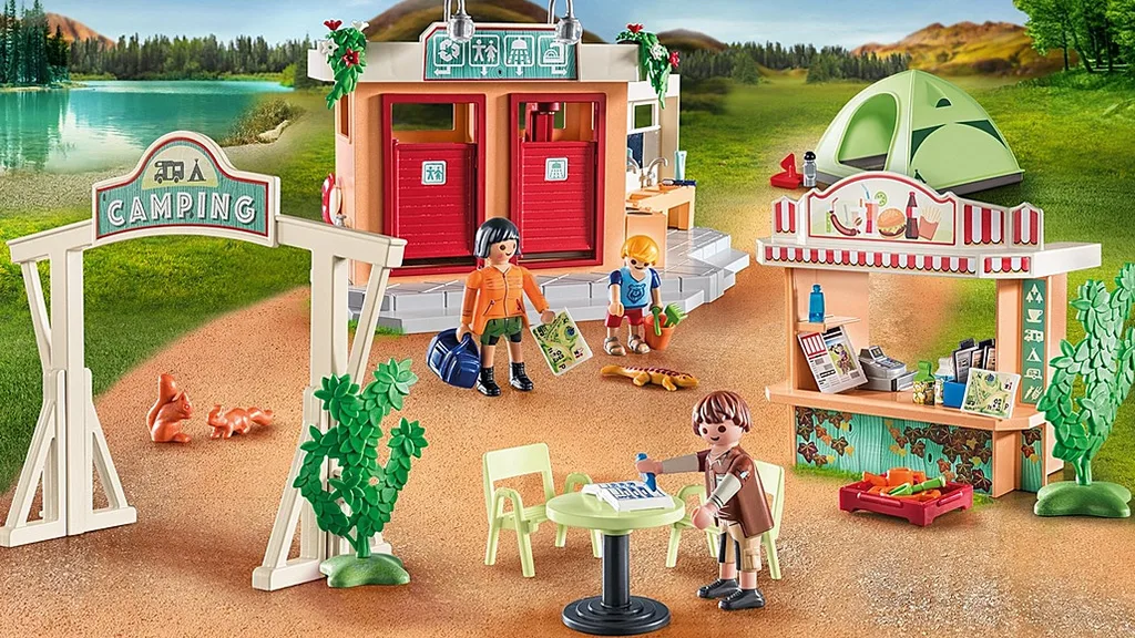 Presentación de juguetes: Campamento Playmobil