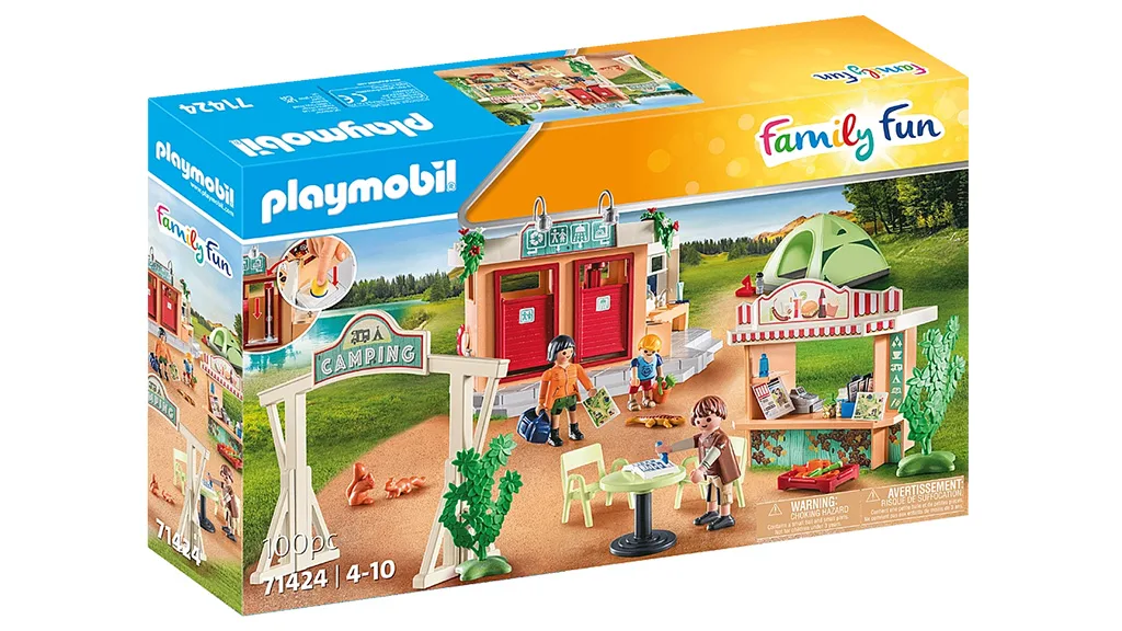 Presentación de juguetes: Campamento Playmobil