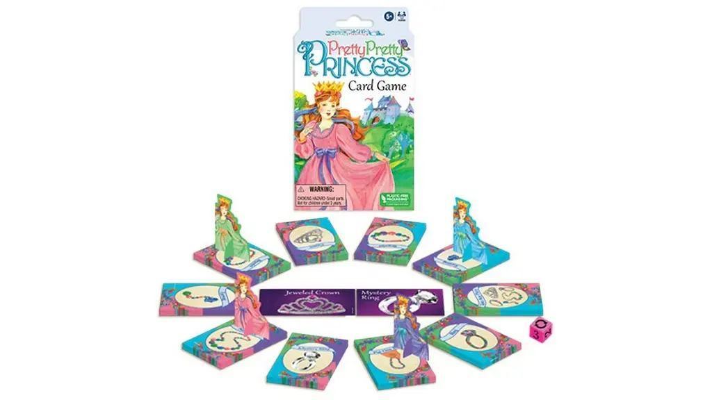 Presentación de juego: El juego de cartas Pretty, Pretty Princess de Winning Moves Games
