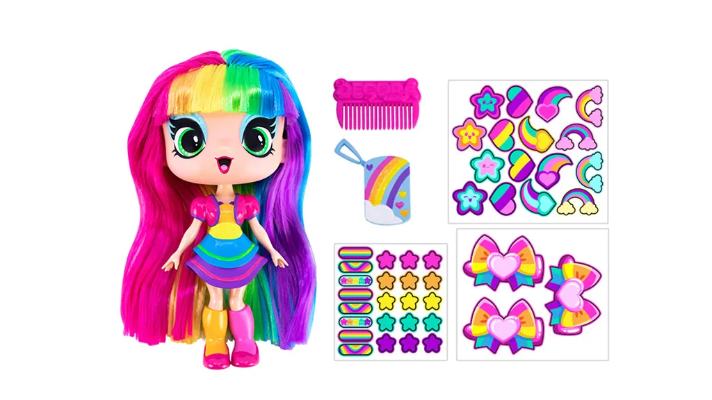 Presentación de juguetes: Cepia Decora Girlz figuras coleccionables misteriosas de 5 pulgadas