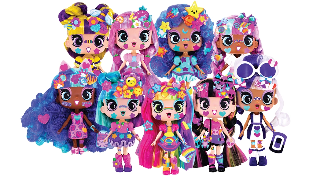 Presentación de juguetes: Cepia Decora Girlz figuras coleccionables misteriosas de 5 pulgadas