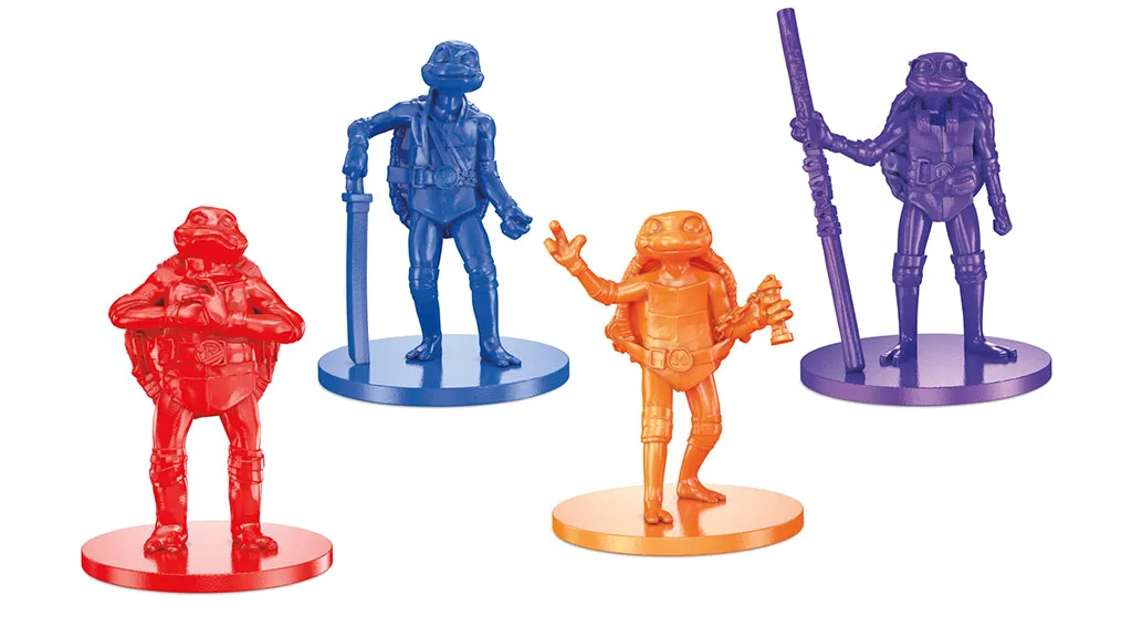 Presentación de juguetes: Hasbro Teenage Mutant Ninja Turtles: Mutant Mayhem Monopoly