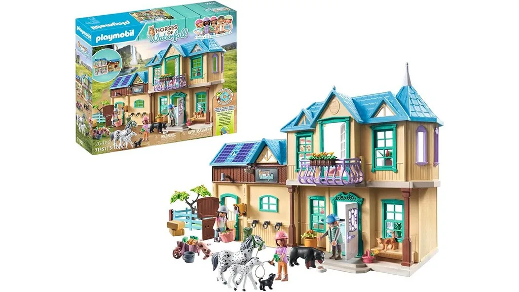 ¡Descubre los mágicos caballos del Playmobil Cascada Rancho!