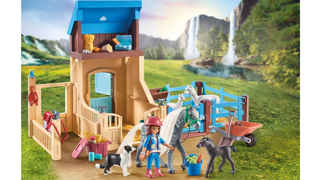 ¡Descubre los mágicos caballos del Playmobil Cascada Rancho!