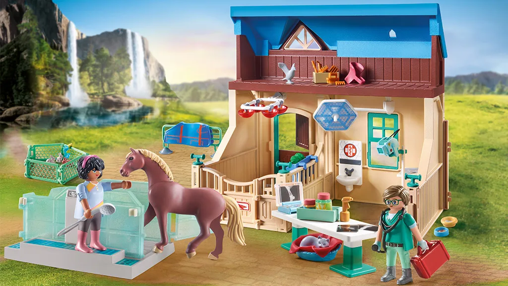 ¡Descubre los mágicos caballos del Playmobil Cascada Rancho!