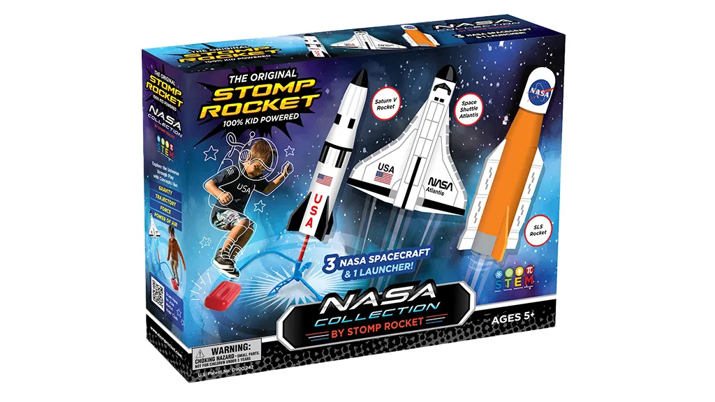 Participa en el concurso de videos de la colección espacial Stomp Rocket