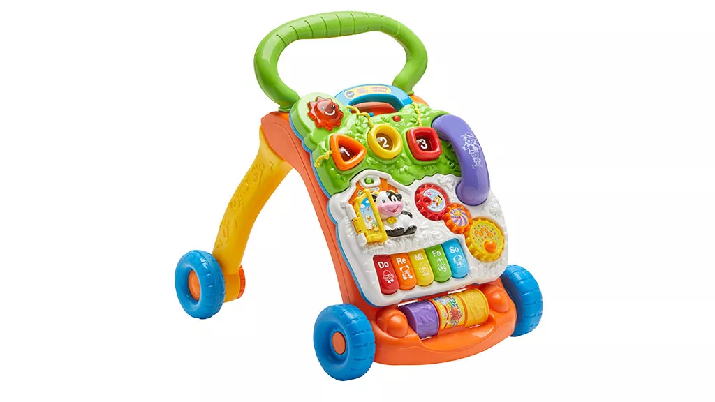 Los niños pequeños pueden aprender y moverse con los juguetes VTech
