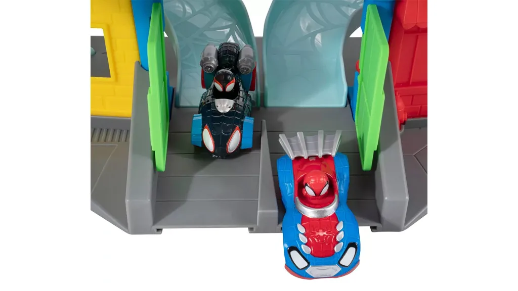 Presentación de juguetes: Jazwares Spidey y Sus Amigos Pista de Ciudad de Metal