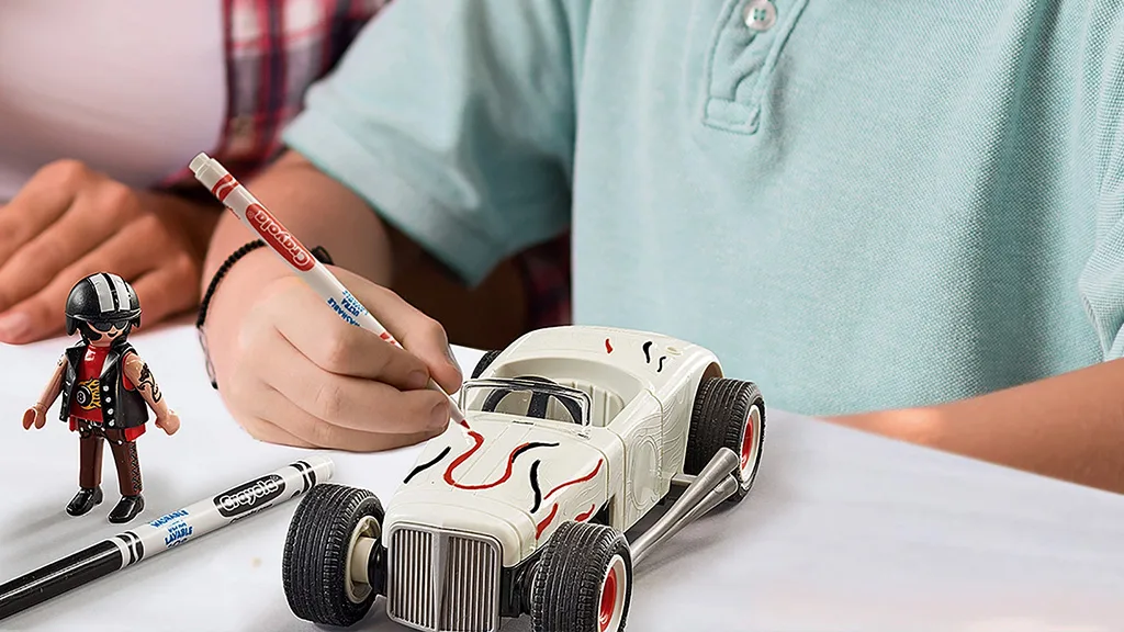 Presentación de juguetes: Playmobil Crayola Color: Hot Rod
