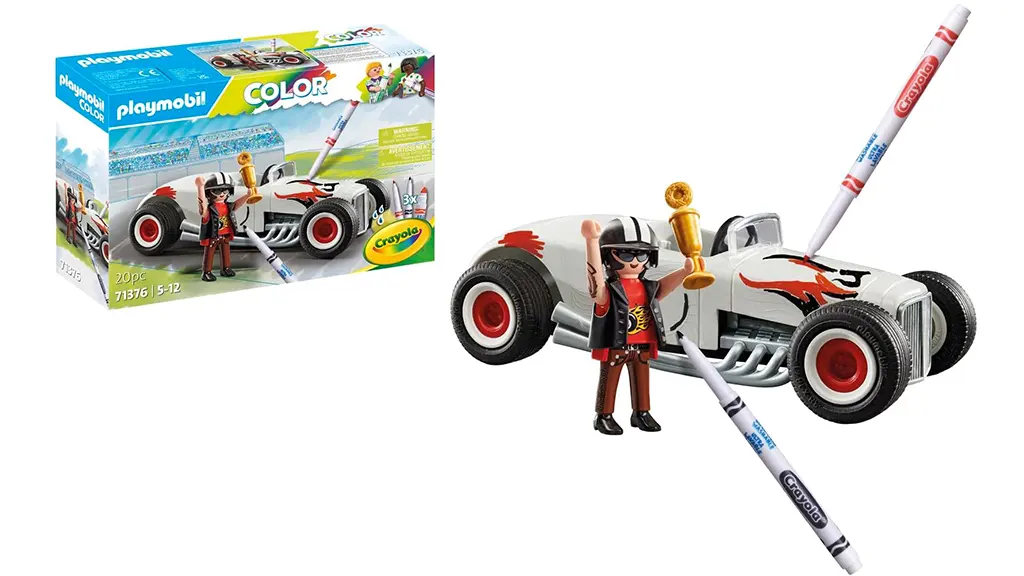 Presentación de juguetes: Playmobil Crayola Color: Hot Rod
