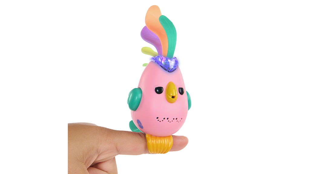 Presentación de juguetes: Fingerlings Dulces Chirpidos