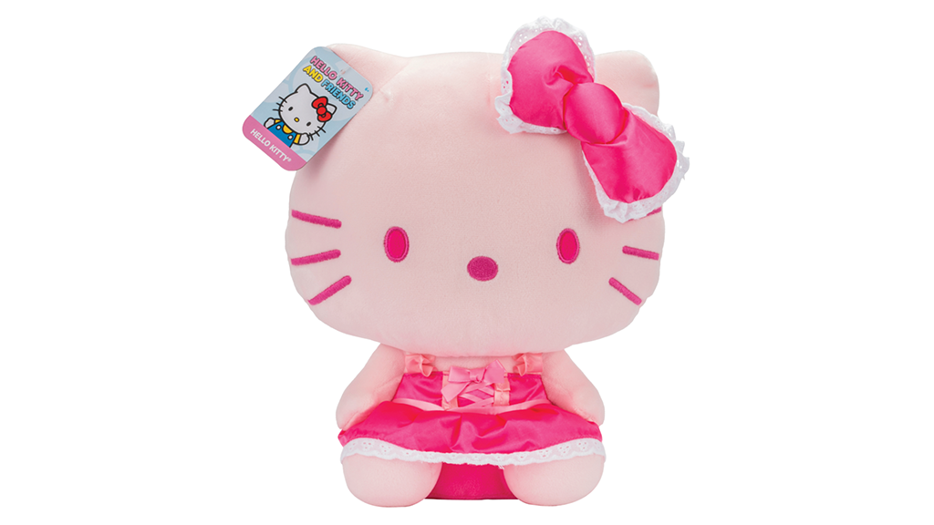 Presentación de juguetes: la colección de peluches monocromáticos de Jazwares Hello Kitty y sus amigos