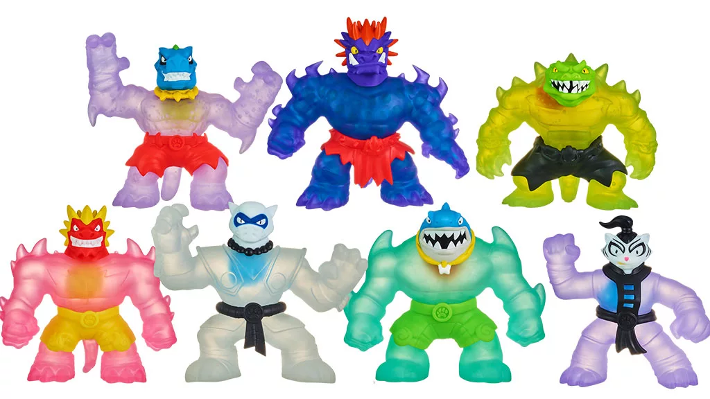 Figuras de Heroes of Goo Jit Zu de temática WWE llegan este verano