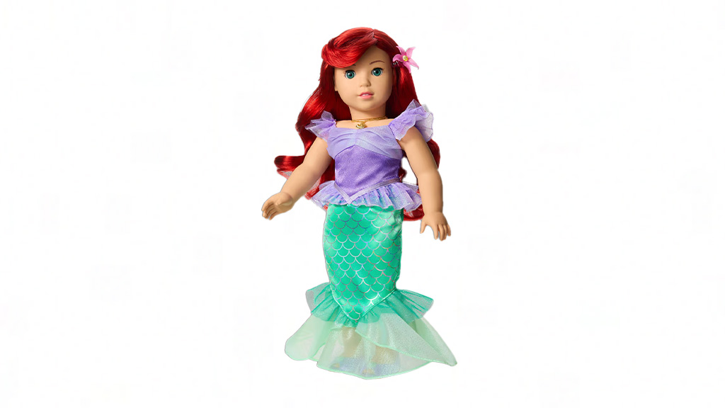 Presentación de juguetes: Muñeca princesa Ariel de Mattel American Girl