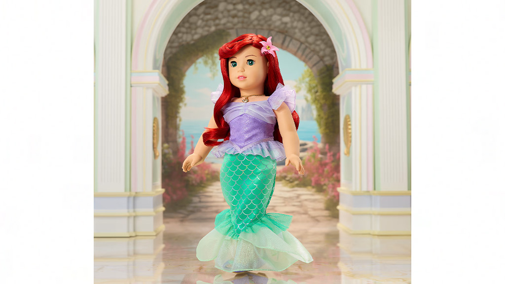 Presentación de juguetes: Muñeca princesa Ariel de Mattel American Girl