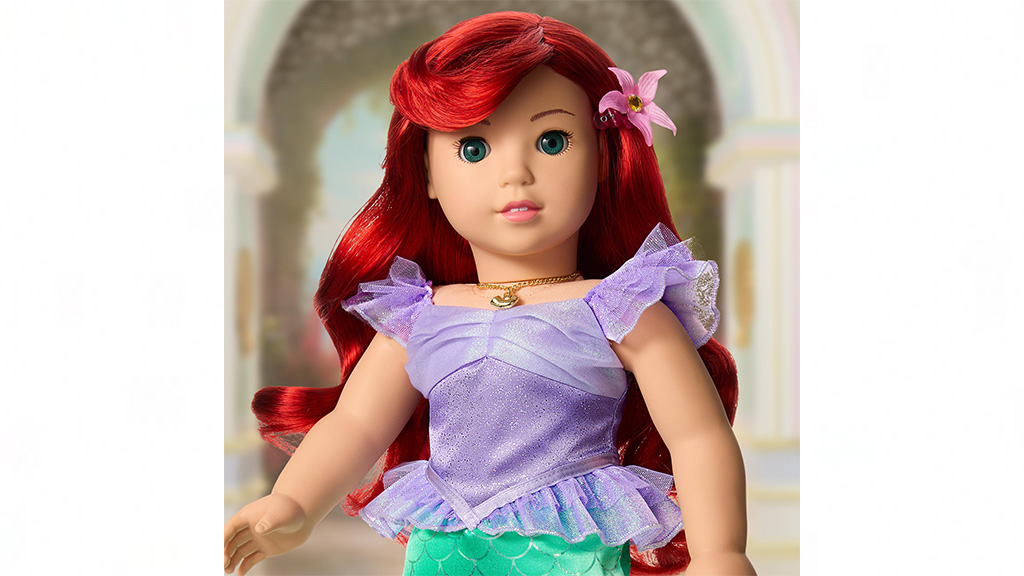 Presentación de juguetes: Muñeca princesa Ariel de Mattel American Girl