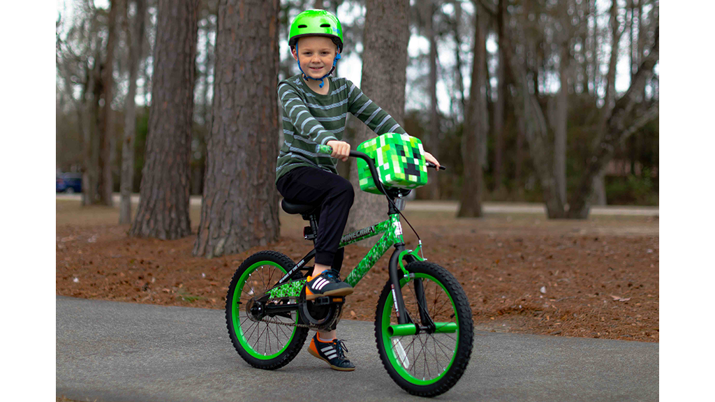 Presentación de juguetes: Dynacraft bicicleta de 18 pulgadas de Minecraft