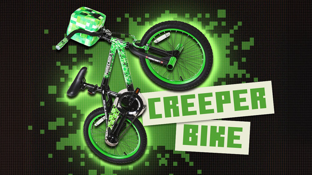Presentación de juguetes: Dynacraft bicicleta de 18 pulgadas de Minecraft