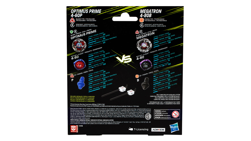 ¡Acelera el verano con nuevos trompos BEYBLADE de Transformers!