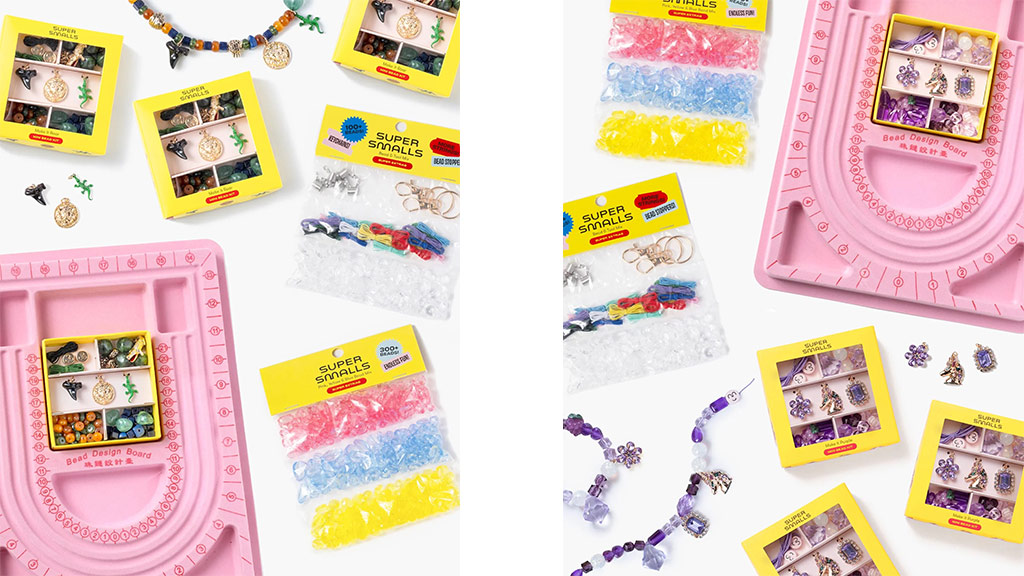 ¡Haz que cualquier fiesta de cumpleaños sea mejor con los kits de fiesta de Super Smalls para hacer pulseras!