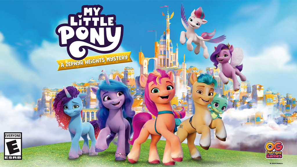 Juega con tus ponis favoritos en el juego My Little Pony: El misterio de Zephyr Heights