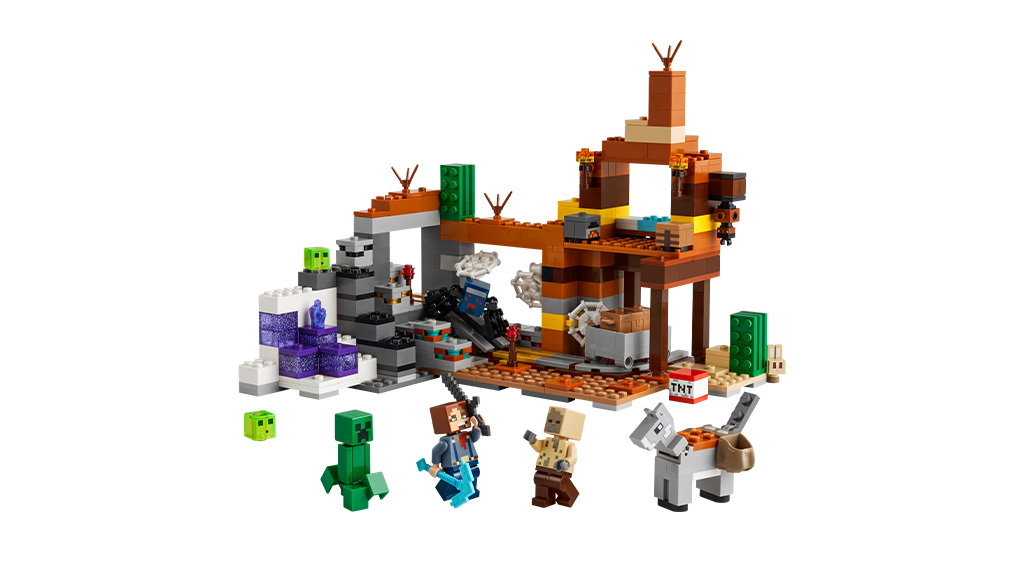 Estos nuevos sets de LEGO combinan Minecraft con la construcción creativa