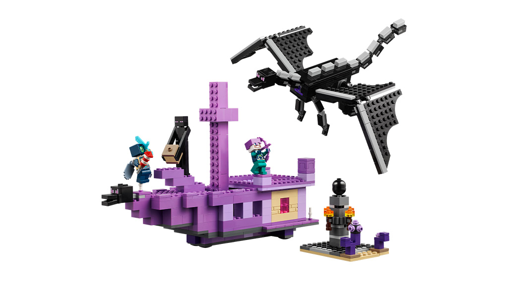 Estos nuevos sets de LEGO combinan Minecraft con la construcción creativa
