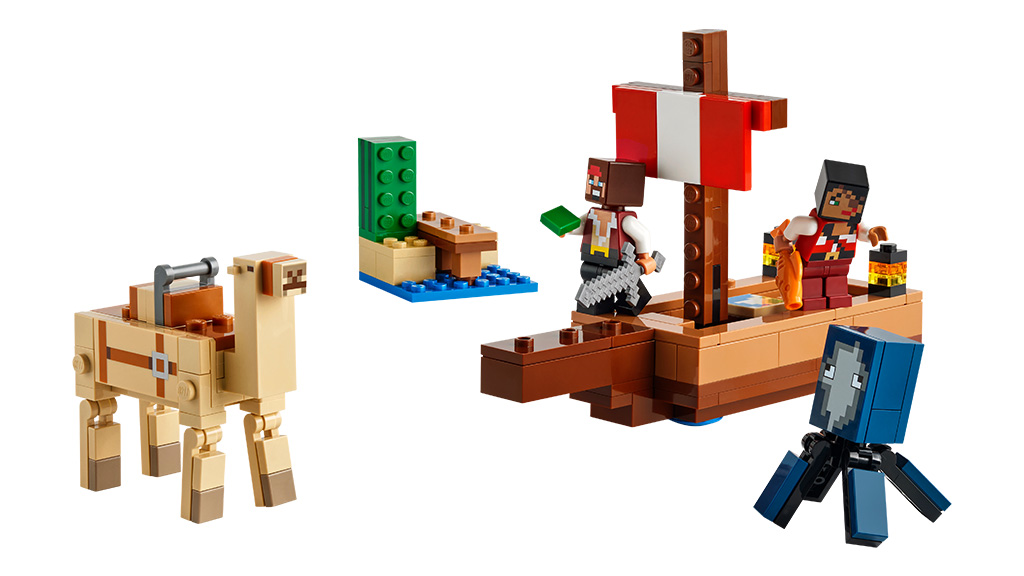 Estos nuevos sets de LEGO combinan Minecraft con la construcción creativa