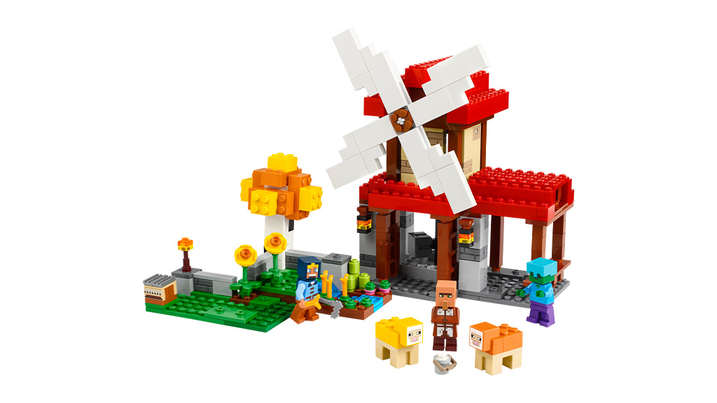 Estos nuevos sets de LEGO combinan Minecraft con la construcción creativa