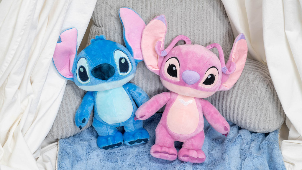 Las muñecas adorarán la nueva colección de peluches Stitch de Kids Preferred